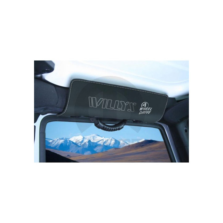 Sonnenblende mit "Willys" Schriftzug 