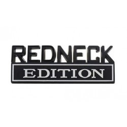 Emblem "Redneck Nation" klein schwarz / rot
