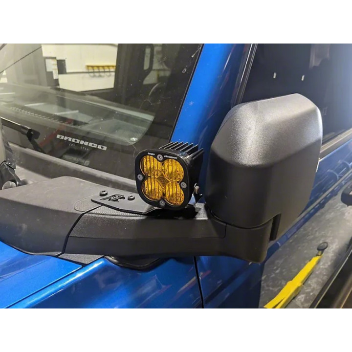 Halterung für 2 Zusatzscheinwerfer A-Säule Ford Bronco
