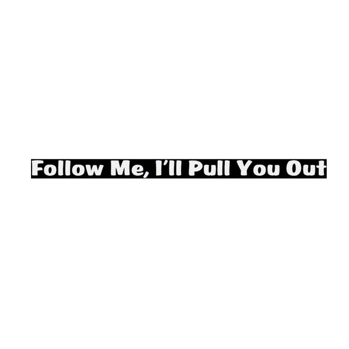 Follow Me Decal SEC10