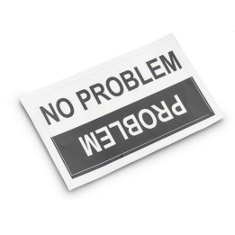 No Problem Decal SEC10