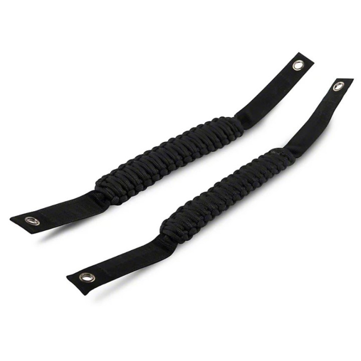 Haltegriffe vorne "Paracord" schwarz RedRock