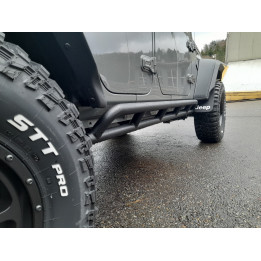 Sidesteps schwarz Rugged Ridge Wrangler 4-Door