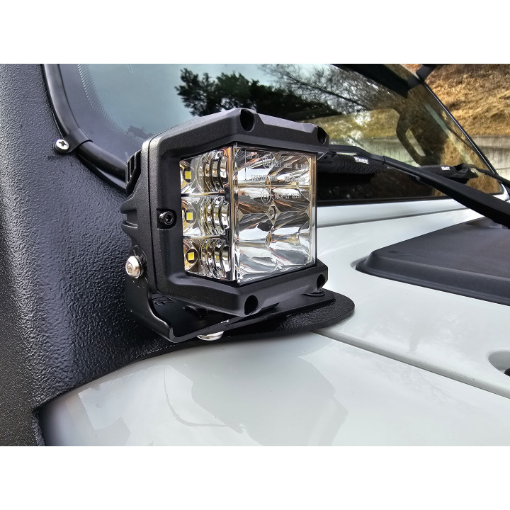 LED-Zusatzscheinwerfer "Side-Shooter" mit E-Prüfzeichen Strands