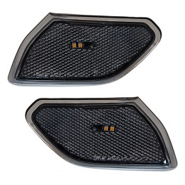 LED Sidemarkers schwarz mit Strassenzulassung