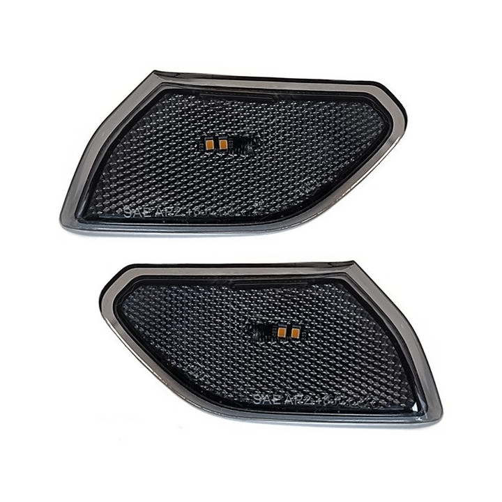 LED Sidemarkers schwarz mit Strassenzulassung