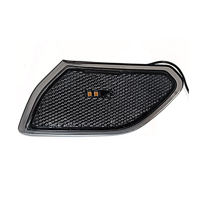 LED Sidemarkers schwarz mit Strassenzulassung