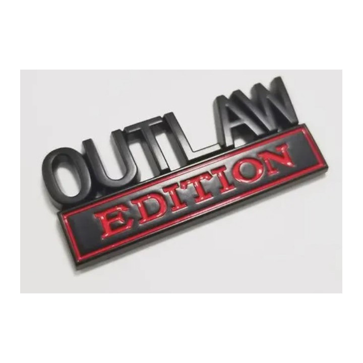 Emblem "Outlaw Edition"