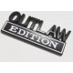 Emblem "Outlaw Edition"
