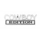 Emblem "Cowboy Edition"