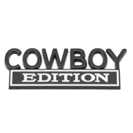 Emblem "Cowboy Edition"