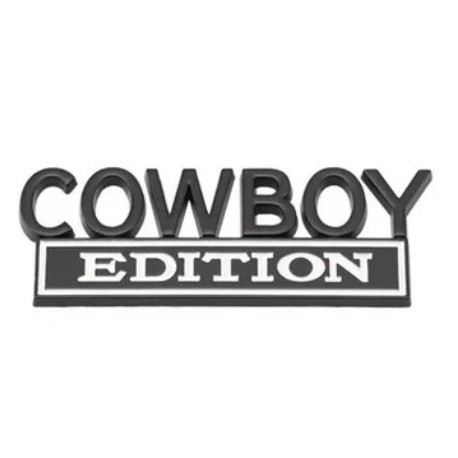 Emblem "Cowboy Edition"