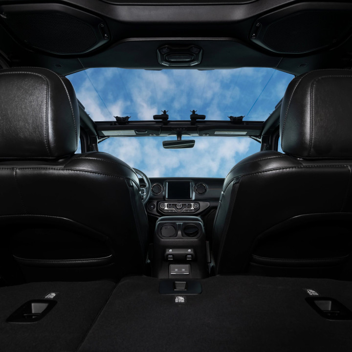 Durchsichtige Hardtop-Panels "smoked" Putco