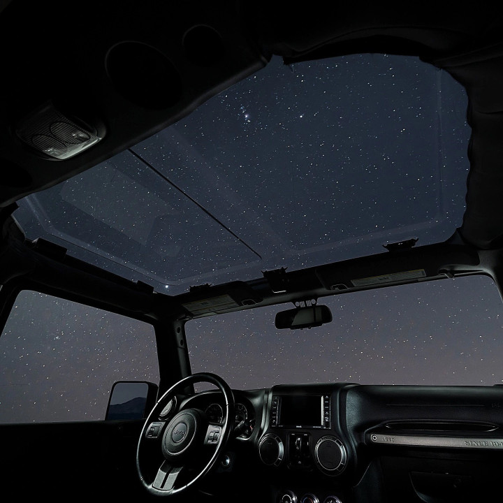 Durchsichtige Hardtop-Panels "smoked" Putco