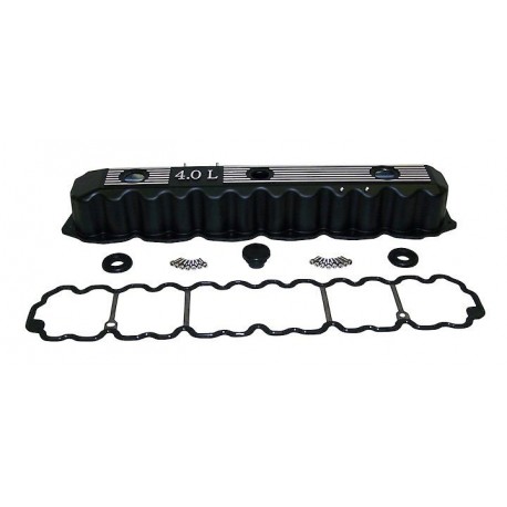 Ventildeckel "Jeep" schwarz Crown Automotive