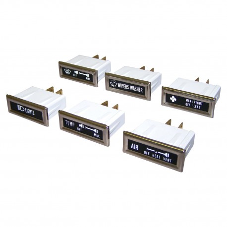 Warnleuchten-Set für Armaturenbrett Crown Automotive