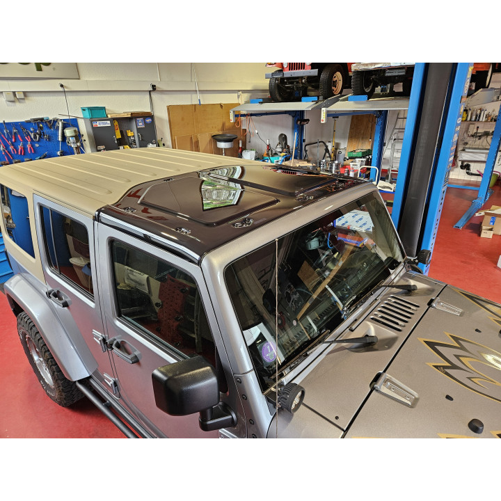 Durchsichtige Hardtop-Panels "smoked" Putco