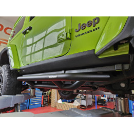 2 in 1 Rockerpanel & Einstiegsleistenschutz Bushwacker Wrangler 2-Door