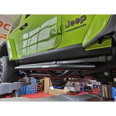 2 in 1 Rockerpanel & Einstiegsleistenschutz Bushwacker Wrangler 2-Door