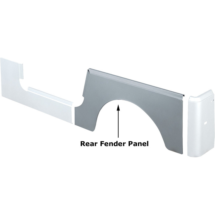 Seitenwand h.l. CJ-7 / Wrangler YJ
