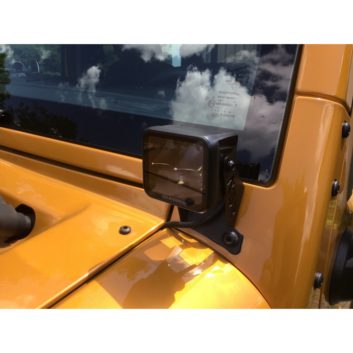 LED-Zusatzscheinwerfer "Blackout Series" mit E-Prüfzeichen GoRhino