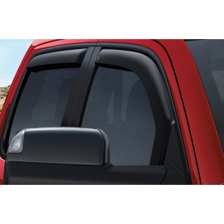 Windabweiser rauchglas für Seitenfenster vorne & hinten Mopar Crew-Cab
