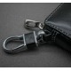 Key-Bag Leder schwarz "Dodge"
