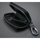 Key-Bag Leder schwarz "Dodge"