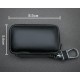 Key-Bag Leder schwarz "Dodge"