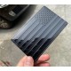US-Flag Emblem-Set schwarz