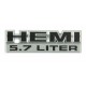 5.7 Liter HEMI Emblem chrom