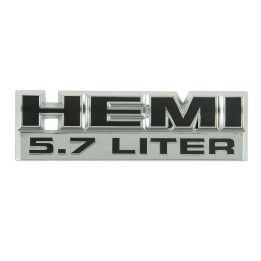 5.7 Liter HEMI Emblem chrom