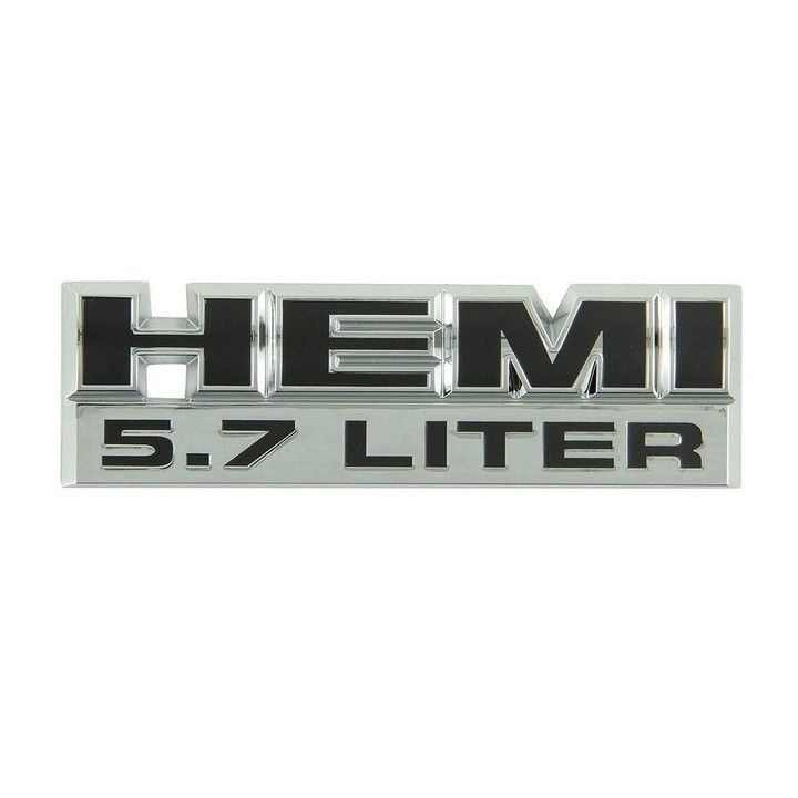 5.7 Liter HEMI Emblem chrom