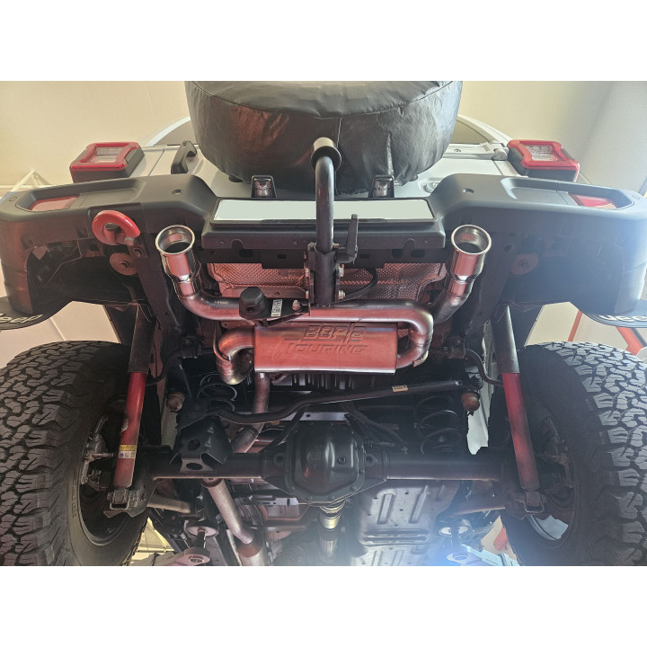 Doppelrohr-Auspuffanlage BORLA Wrangler JL Mit Strassenzulassung!