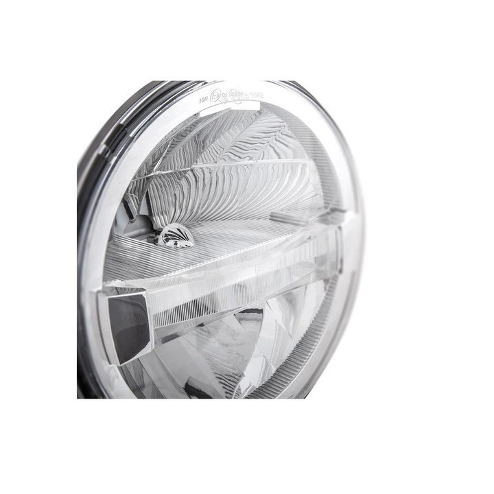 Scheinwerfer-Set LTPRTZ chrom Voll-LED inkl. Standlicht!