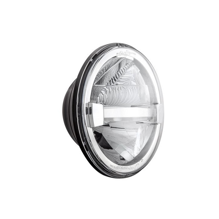 Scheinwerfer-Set LTPRTZ chrom Voll-LED inkl. Standlicht!