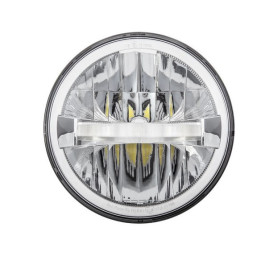 Scheinwerfer-Set LTPRTZ chrom Voll-LED inkl. Standlicht!