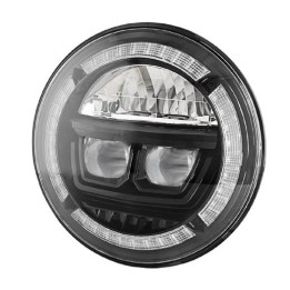 Scheinwerfer-Set LTPRTZ schwarz Voll-LED inkl. Standlicht!