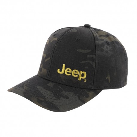 Baseball-Cap "Jeep" schwarz camouflage
