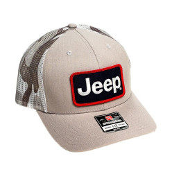 Baseball-Cap "Jeep" grau camouflage