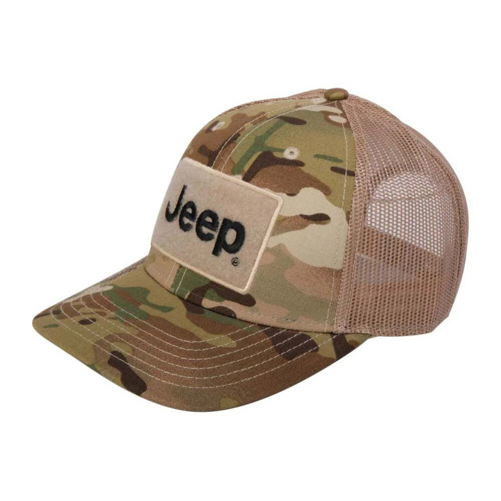 Baseball-Cap "Jeep" grün camouflage