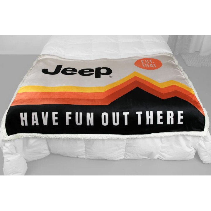 Jeep Decke "Have fun out there"