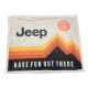 Jeep Decke "Have fun out there"