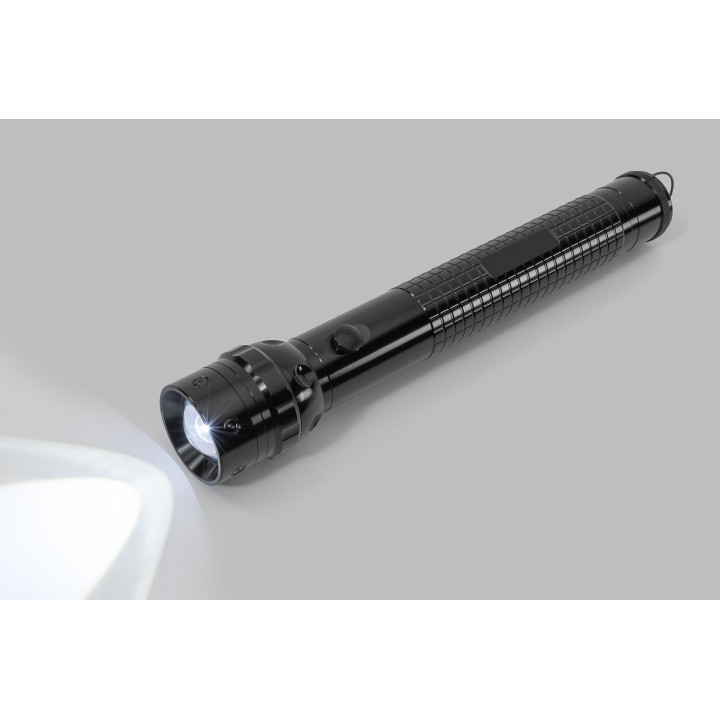 Dimmbare LED-Taschenlampe mit Kompass Quadratec