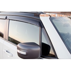 Windabweiser rauchglas für Seitenfenster vorne & hinten Mopar Jeep Renegade ab Jg. 14