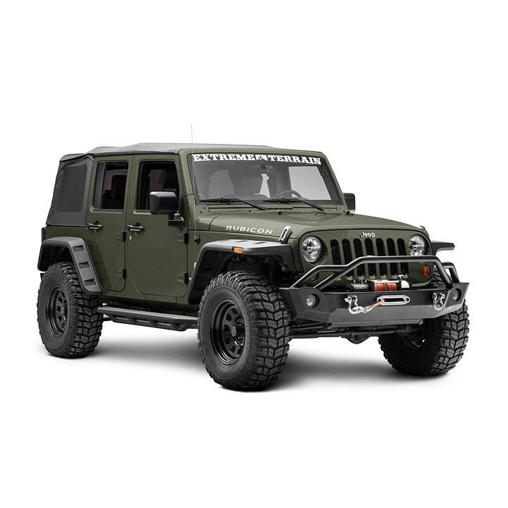 Sidesteps ffroad schwarz Rugged Ridge Wrangler 4-Door