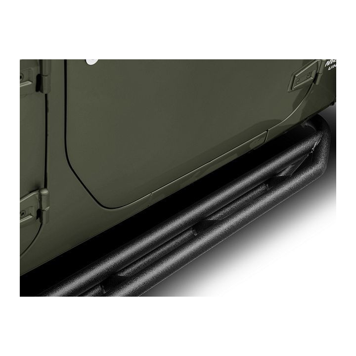 Sidesteps ffroad schwarz Rugged Ridge Wrangler 4-Door