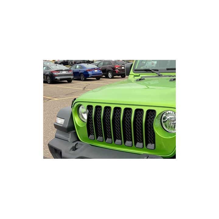 Kühlergrill-Overlays schwarz glanz CCI (Sahara, Rubicon)
