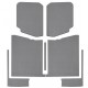 Hardtop Isolations-Kit Design Engineering Gladiator