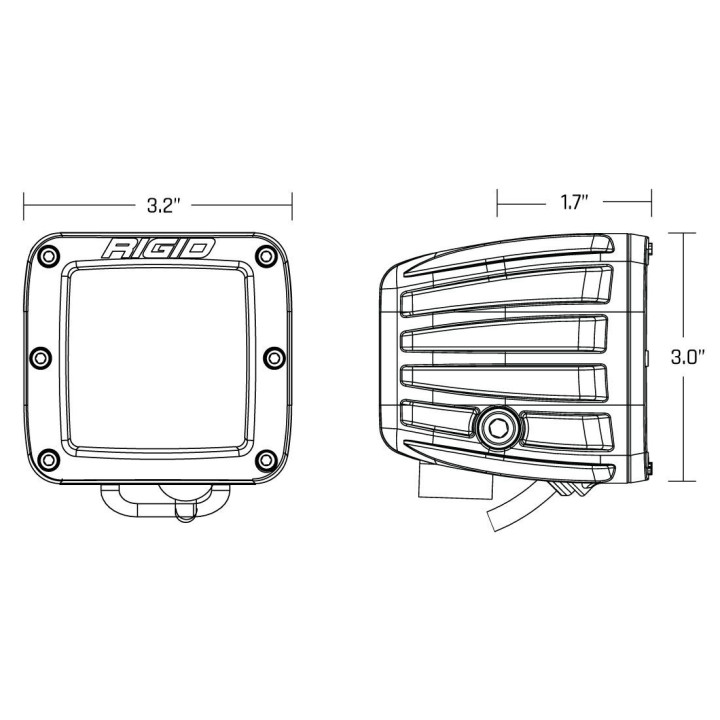 Zusatz-Nebelscheinwerfer RIGID Industries